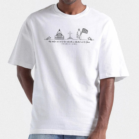 Charlie Kirk All Death Can Do To The Believer Is Deliver Him To Jesus Shirt