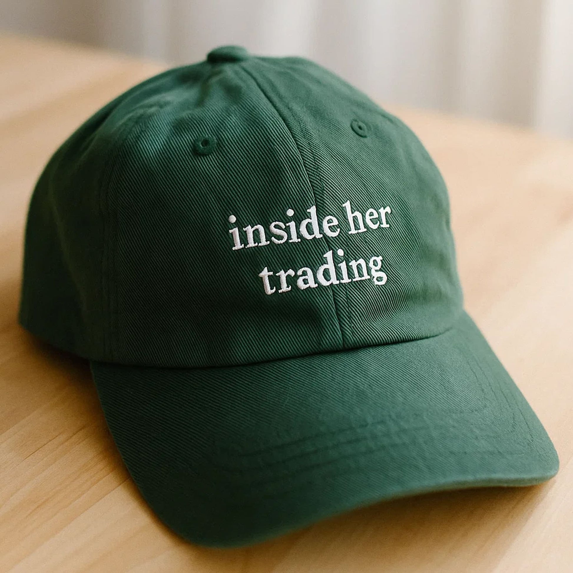 Inside Her Trading Hat