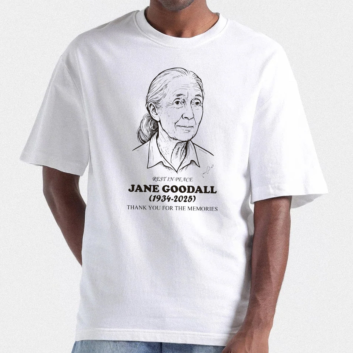 RIP Jane Goodall 1934 2025 Shirt