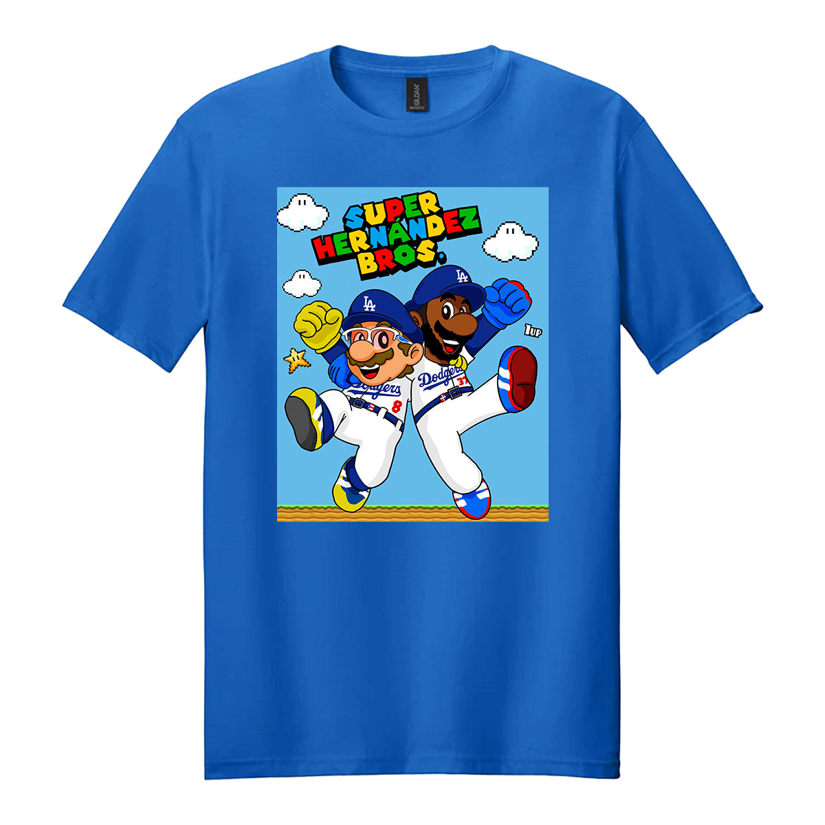 Teoscar Kike Hernandez Suprer Hernandez Bros Mario Shirt