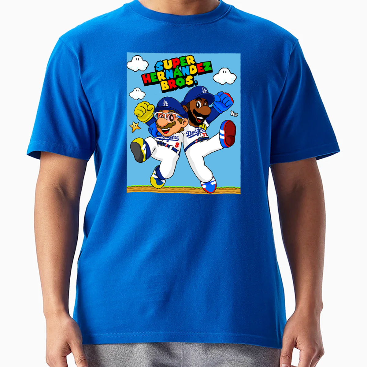 Teoscar Kike Hernandez Suprer Hernandez Bros Mario Shirt