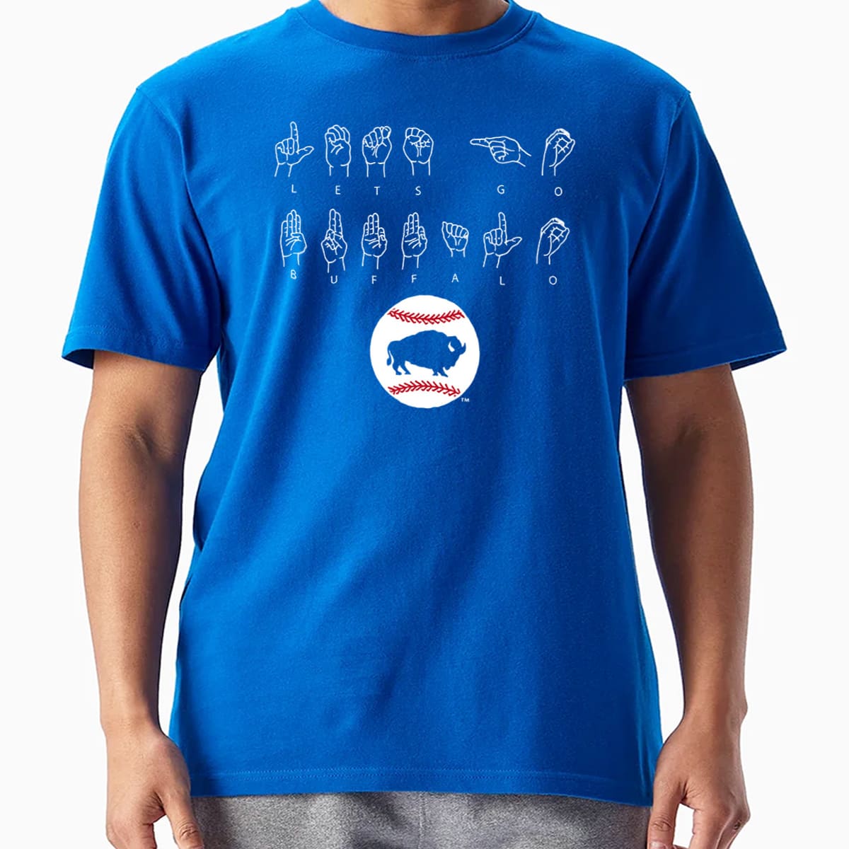 Buffalo Bisons Deaf & Hard Of Hearing Awareness ASL T-Shirt 2025