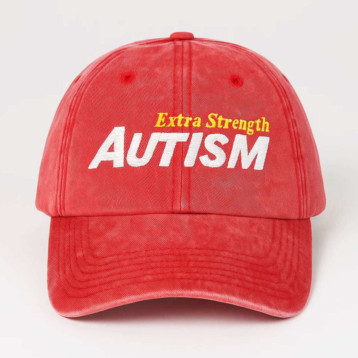Extra Strength Autism Hat Red