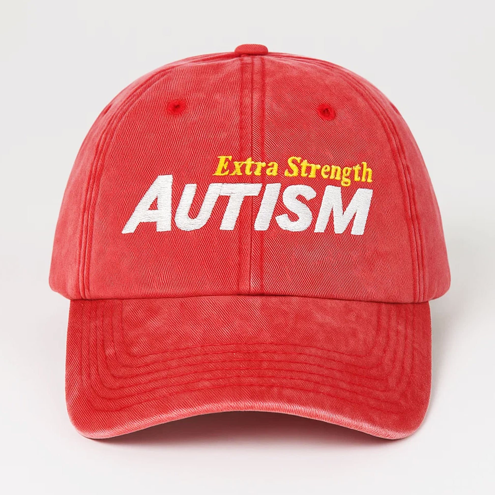 Extra Strength Autism Hat Red