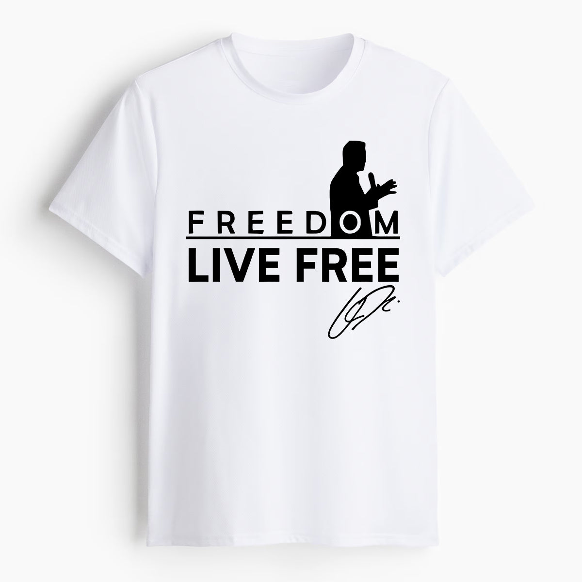 Freedom Live Free Charlie Kirk Shirt