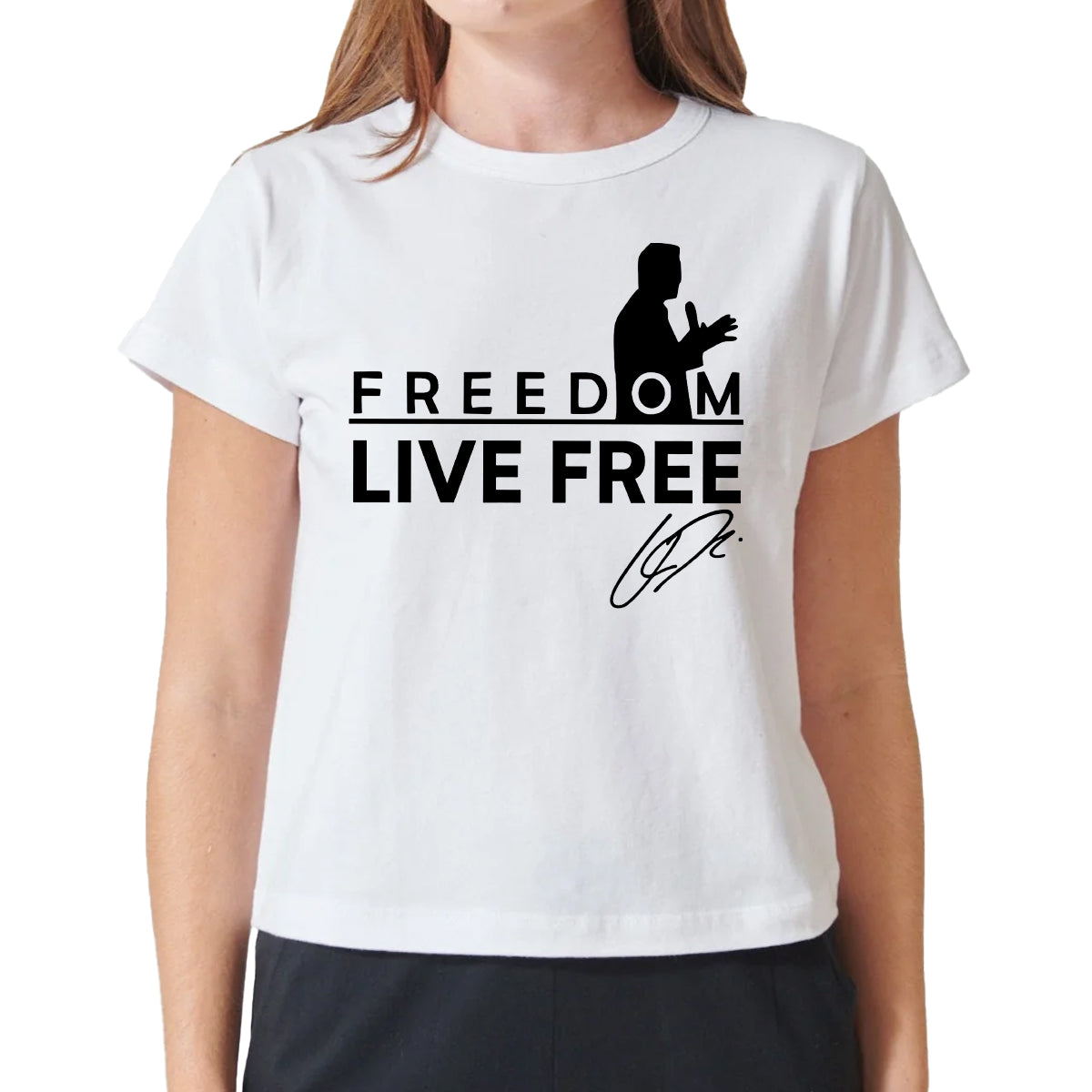 Freedom Live Free Charlie Kirk Shirt