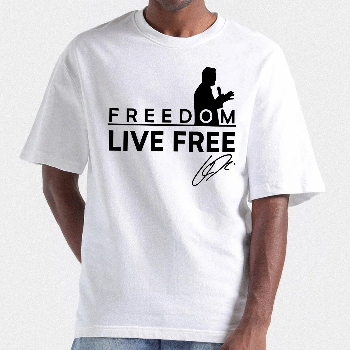 Freedom Live Free Charlie Kirk Shirt