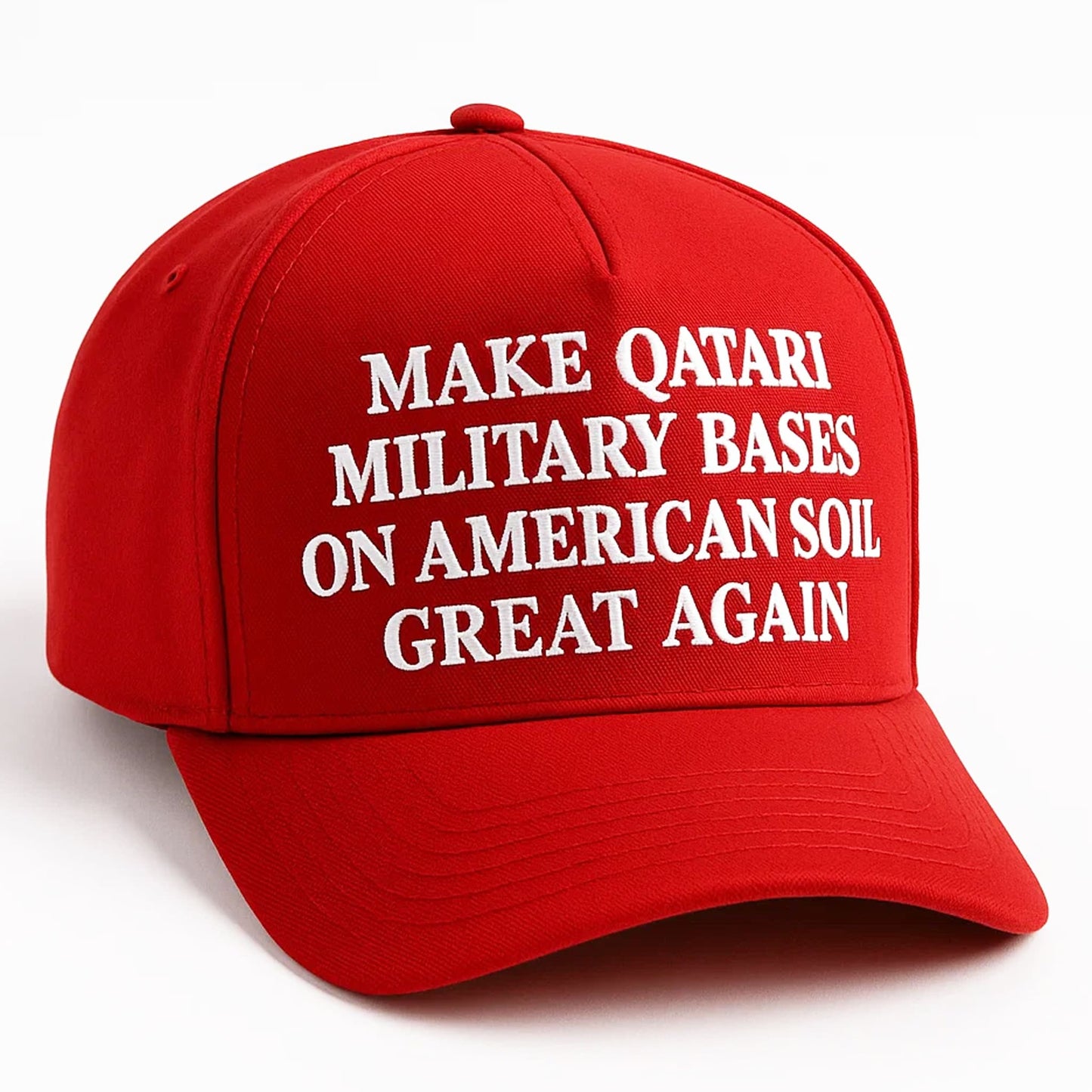 Make Qatari Military Bases On American Soil Great Again Hat