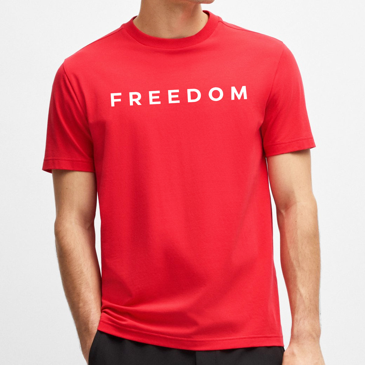 Red Freedom T-Shirt Charlie Kirk