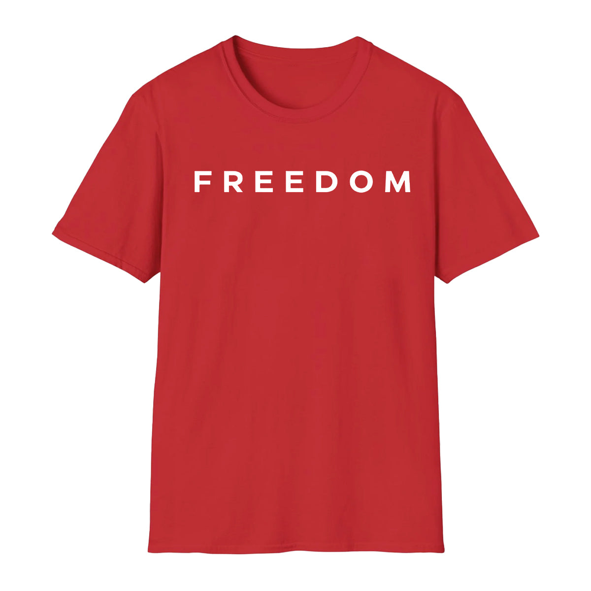Red Freedom T-Shirt Charlie Kirk